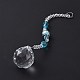 Faceted Crystal Glass Ball Chandelier Suncatchers Prisms US-AJEW-G025-A07-2