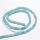 Dyed Natural Malaysia Jade Rondelle Beads Strands US-G-E316-2x4mm-26-2