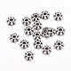 Tibetan Style Alloy Daisy Spacer Beads US-LF0991Y-AS-RS-1