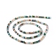Electroplate Glass Beads Strands US-EGLA-I015-04B-2