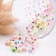 Mixed Color Acrylic Letter Cube Floating Charms Beads for Chunky Necklace Jewelry US-X-SACR-531-M-3