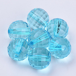 Transparent Acrylic Beads US-TACR-Q254-20mm-V40