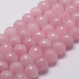 Natural Rose Quartz Beads Strands US-G-D840-20-8mm