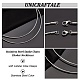 Casual Style 304 Stainless Steel Snake Chain Choker Necklaces US-STAS-O037-05-3