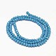 Faceted Rondelle Glass Beads Strands US-GLAA-I033-3mm-08-2