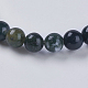 Natural Indian Agate Beads Strands US-G-G515-6mm-05-3