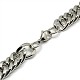 Fashionable 304 Stainless Steel Cuban Link Chain Necklaces US-STAS-A028-N063P-2