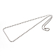 Classic Plain 304 Stainless Steel Mens Womens Ball Chain Necklaces US-STAS-M174-007-2