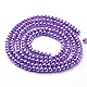 Glass Pearl Beads Strands US-HY-4D-B15-1