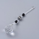 Faceted Crystal Glass Ball Chandelier Suncatchers Prisms US-AJEW-G025-A04-1