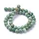 Natural Qinghai Jade Beads Strands US-G-T055-6mm-16-2