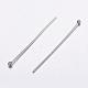 304 Stainless Steel Ball Head Pins US-STAS-K146-045-40x0.7mm-1