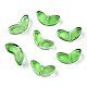 Spray Painted Transparent Glass Beads&nbsp;US-X-GLAA-T022-27A-1