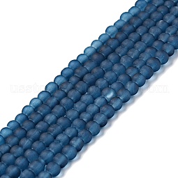 Baking Paint Transparent Glass Bead Strands US-GLAA-S031-4mm-31