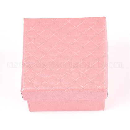 Square Cardboard Ring Boxes&nbsp;US-CBOX-S020-02-6
