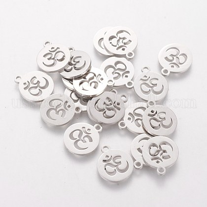 304 Stainless Steel Charms US-STAS-Q201-T054-1