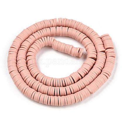 Handmade Polymer Clay Bead Strands&nbsp;US-CLAY-S094-6mm-A01-3