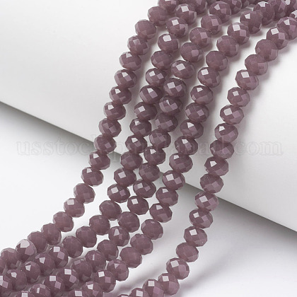 Glass Beads Strands US-EGLA-A034-J6mm-D07-1