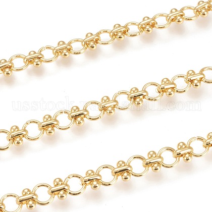 Handmade Brass Link Chains US-CHC-M019-02G-1
