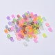 Transparent Frosted Glass Beads US-FGLA-R001-4mm-M-4
