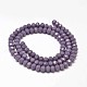 Faceted Rondelle Glass Beads Strands US-GLAA-I033-6mm-33-2