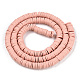 Handmade Polymer Clay Bead Strands US-CLAY-S094-6mm-A01-3