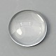 Flat Back Clear Transparent Dome Oval Shape Glass Cabochons Diameter 12mm for Photo Craft Jewelry Making US-GGLA-PH0002-02C-2
