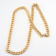 Vacuum Plating 316 Surgical Stainless Steel Curb Chains  Necklaces US-X-NJEW-R063-31G-2