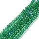 Electroplate Glass Beads Strands US-EGLA-A034-T6mm-L12-1