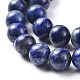 Natural Lapis Lazuli Round Beads Strands US-G-I181-09-8mm-6