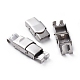 201 Stainless Steel Watch Band Clasps US-STAS-C006-1-2