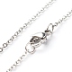 Natural Mixed Gemstone Pendant Necklaces US-NJEW-JN03624-7