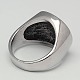 Unique Men's Wide 304 Stainless Steel Finger Rings US-RJEW-F006-032-3