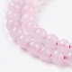Natural Rose Quartz Beads Strands US-G-C076-4mm-3-3