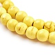 Synthetic Turquoise Beads Strands&nbsp;US-TURQ-G106-6mm-02I-3