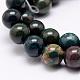 Natural Indian Bloodstone Beads Strands US-G-P257-07-6mm-3