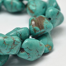 Dyed Natural Magnesite Bead Strands US-G-M139-11-C