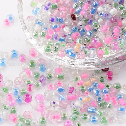 Round Glass Seed Beads US-GLAA-Q016-2-1
