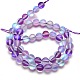 Synthetic Moonstone Beads Strands US-G-F142-8mm-11-2