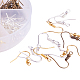 PandaHall Elite Brass Earring Hooks US-KK-PH0015-01-NF-2