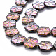 Electroplate Glass Beads Strands US-EGLA-S188-11-4