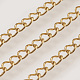 Ion Plating(IP) Handmade 304 Stainless Steel Curb Chains US-STAS-P200-11G-1