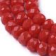 Faceted Rondelle Glass Beads Strands US-X-GLAA-I033-6mm-12-3