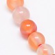 Natural Carnelian Beads Strands US-G-N0006-4mm-17-1