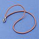 Leather Cord Necklace Making US-NJEW-JN01560-1