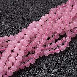 Natural Rose Quartz Beads Strands US-GSR4mmC034