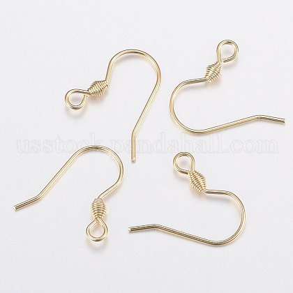 304 Stainless Steel Earring Hooks US-STAS-H436-04-1