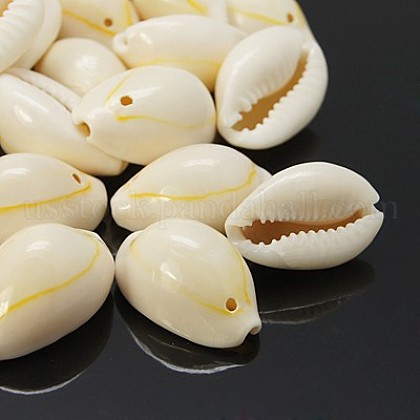 Cowrie Shell Pendants US-PTS057Y-1