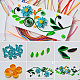 Rectangle 36 Colors Quilling Paper Strips US-DIY-PH0008-03C-7