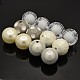 Round Chunky Bubblegum Acrylic Beads US-MACR-X0006-01-1